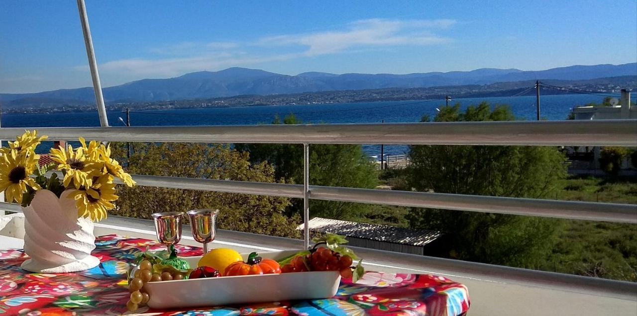 Liland Beachfront Lefkandi Chalkida Exterior foto