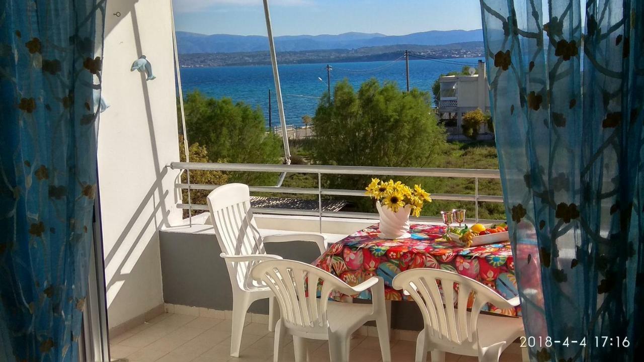 Liland Beachfront Lefkandi Chalkida Exterior foto