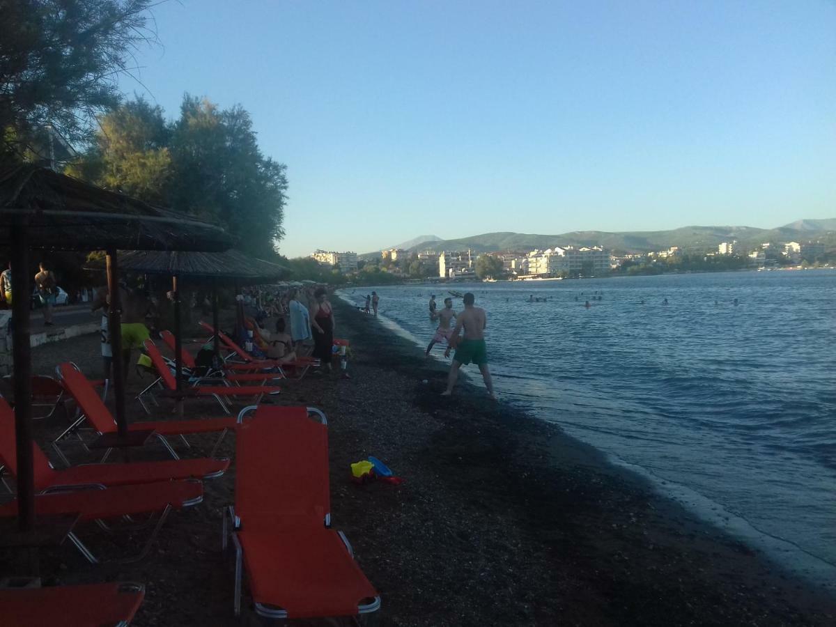 Liland Beachfront Lefkandi Chalkida Exterior foto