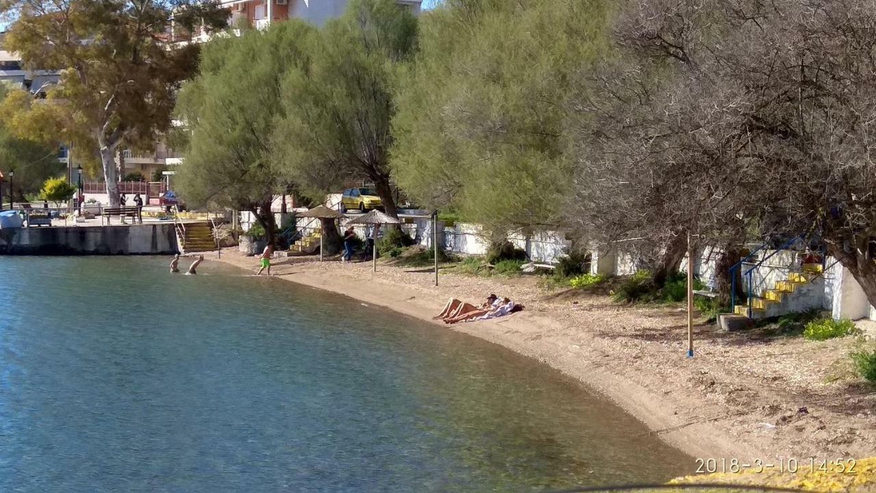 Liland Beachfront Lefkandi Chalkida Exterior foto
