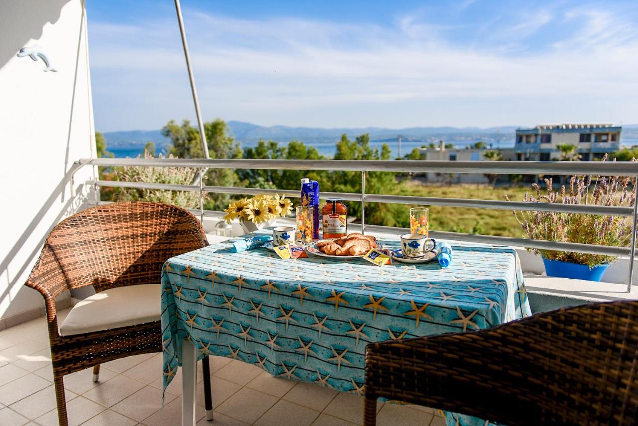 Liland Beachfront Lefkandi Chalkida Exterior foto